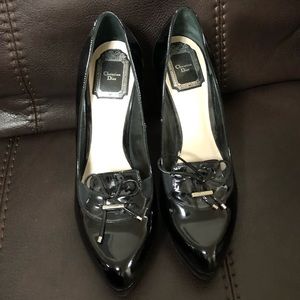 CHRISTIAN DIOR black heels!!